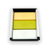 saponi_profumati_aquaflor_lingotti_box_3_estate_the_verde_verbena_sandalo_foglia_pomodoro