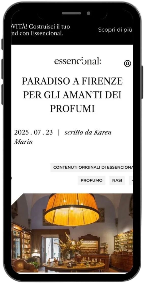 Essencional - Aquaflor: Il paradiso a Firenze per gli amanti dei Profumi